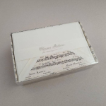 Music Notes Stationery Set