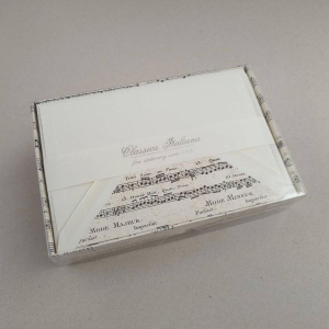 Music Notes Stationery Set