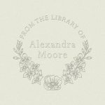 Spring Blossoms Custom Embosser Plate