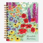 12-Month Wildflower Field Custom Planner