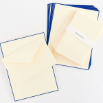 Regal Blue Border Noteset