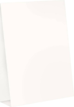 Luxe White Table Tent