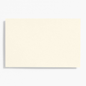 Luxe White A9 Note Cards