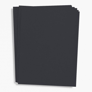 Black Card Stock 8.5 x 11
