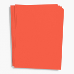 Persimmon Card Stock 8.5 x 11