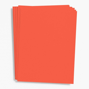 Persimmon Card Stock 8.5 x 11