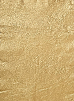 Crinkled Gold Handmade Paper