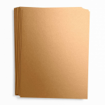 Antique Gold Paper 8.5 x 11 Bulk Pack