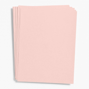 Rose Card Stock 8.5 x 11