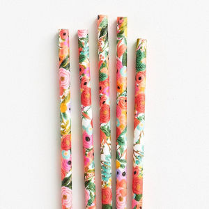 Garden Party Straws