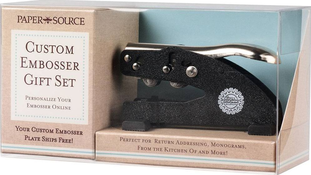 Custom Embosser Gift Set
