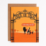 Smell My Feet Halloween Card