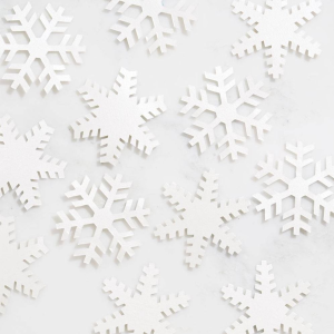 Stardream Quartz Snowflake Shaped Cards