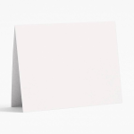 A2 Eco White Folded Cards
