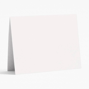 A2 Eco White Folded Cards