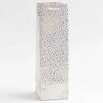 Gold Foil Flurry Wine Gift Bag