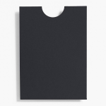 A7 Black Half-Moon Enclosures