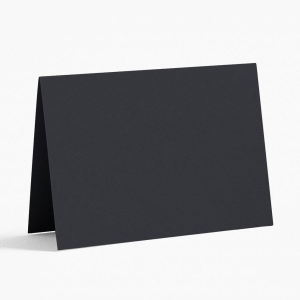 Black Place Cards