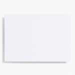 Pure White A7 Note Cards