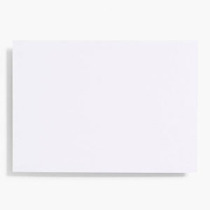 Pure White A7 Note Cards