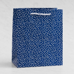 Navy Flurry Medium Bag