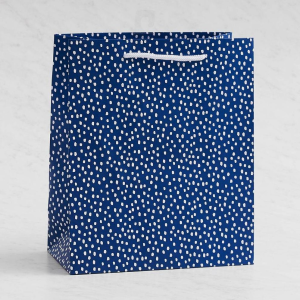 Navy Flurry Medium Bag