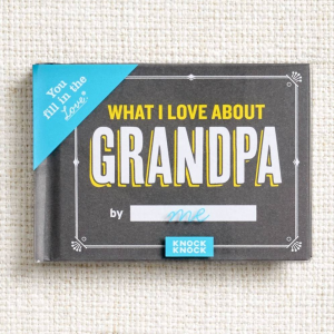 What I Love About Grandpa Book