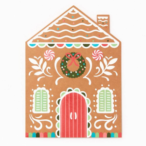 Gingerbread House Holiday Card