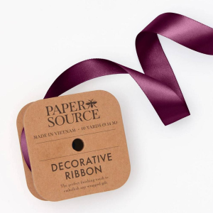 Satin Raisin Ribbon 1 10YD