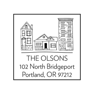 Our House Custom Stamp