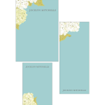 Hydrangea Mixed Personalized Notepads