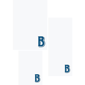 Big Initial Mixed Personalized Notepads