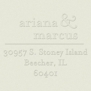 Ampersand Custom Embosser Plate