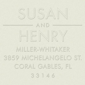 Deco Border Custom Embosser Plate