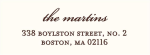 Bracket Return Address Label