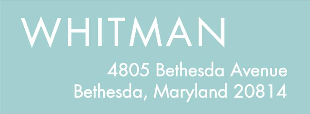 Uppercase Return Address Label - Whitman