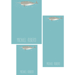 Narwhal Mixed Personalized Notepads