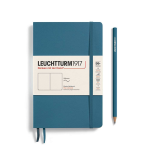 Leuchtturm1917 Stone Blue Softcover Paperback Plain Journal