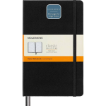 Moleskine Notebook. Expanded Large. Ruled. Black. Hard Cover (5 x 8.25)