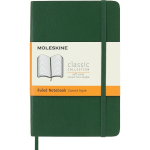 Moleskine Notebook. Pocket. Ruled. Myrtle Green. Soft Cover (3.5 x 5.5)