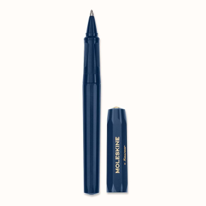 Moleskine Kaweco Ballpoint Pen. Blue. Medium Point (0.7 MM). Blue Ink