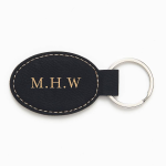 Monogram Bow Black Key Fob