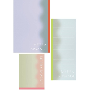Wavy Colorblock Mixed Personalized Notepads