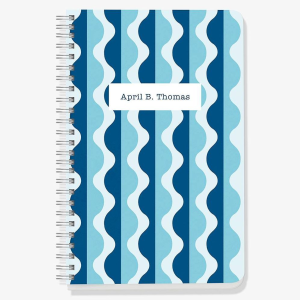 Bright Scallops Custom Journal