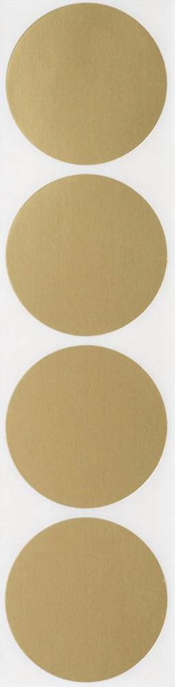 Gold Embosser Foil Seals