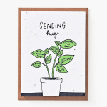 Sending Hugs Plantable Card