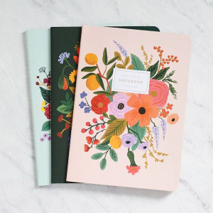 Garden Party Stitched Journals