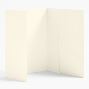 A7 Luxe White Folder Enclosures