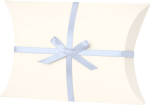 Pillow Favor Box - Luxe Cream