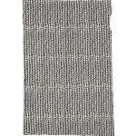 Black String Dot on Cream Handmade Paper